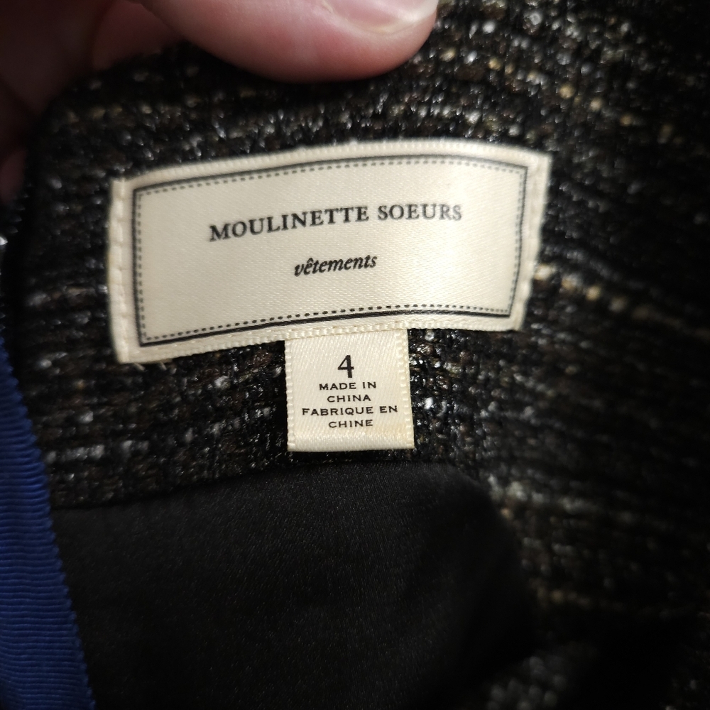 Anthropologie Glissade Dress By Moulinette Soeurs Size 4 - Picture 13 of 13
